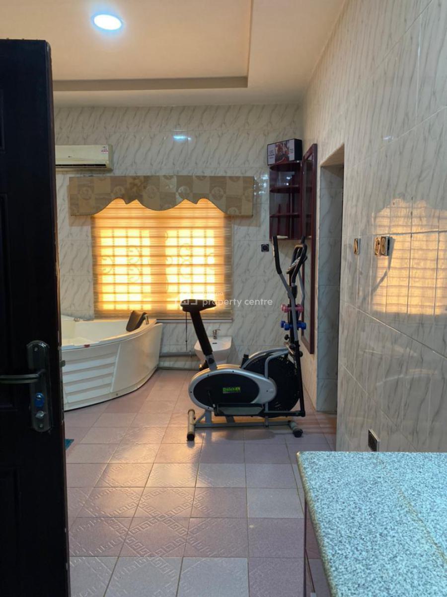 Elite Luxury Finished 5 Bedroom Terrace Apartment with 1 Room Bq, Living Faith Road, Jahi, Abuja, Terraced Duplex for Sale