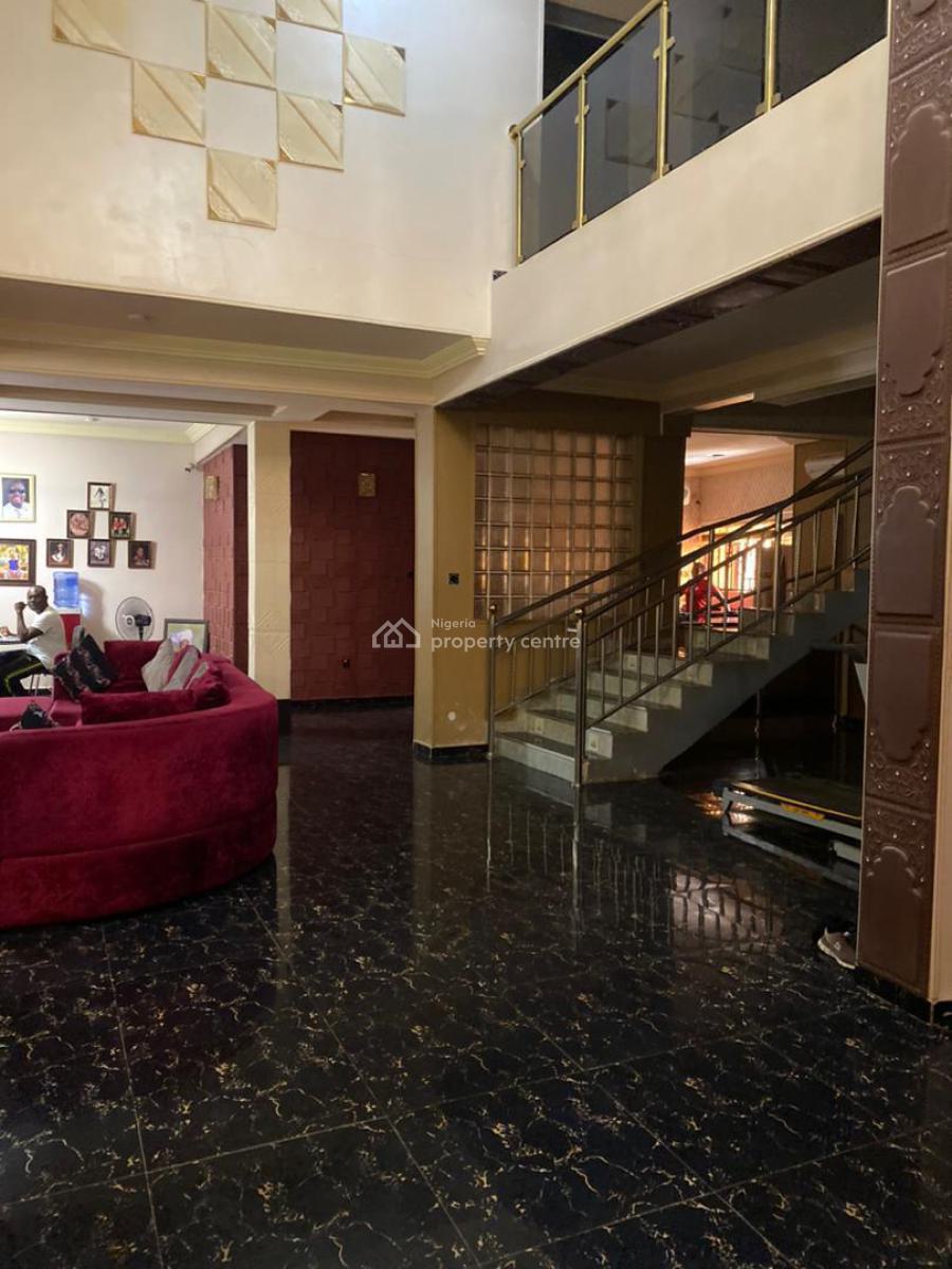 Elite Luxury Finished 5 Bedroom Terrace Apartment with 1 Room Bq, Living Faith Road, Jahi, Abuja, Terraced Duplex for Sale