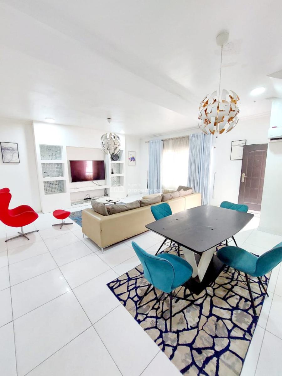 Fully Furnished 3 Bedroom Terrace Duplex, Osapa, Lekki, Lagos, Terraced Duplex for Rent