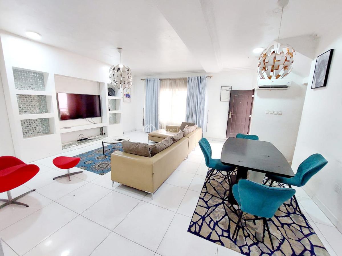 Fully Furnished 3 Bedroom Terrace Duplex, Osapa, Lekki, Lagos, Terraced Duplex for Rent