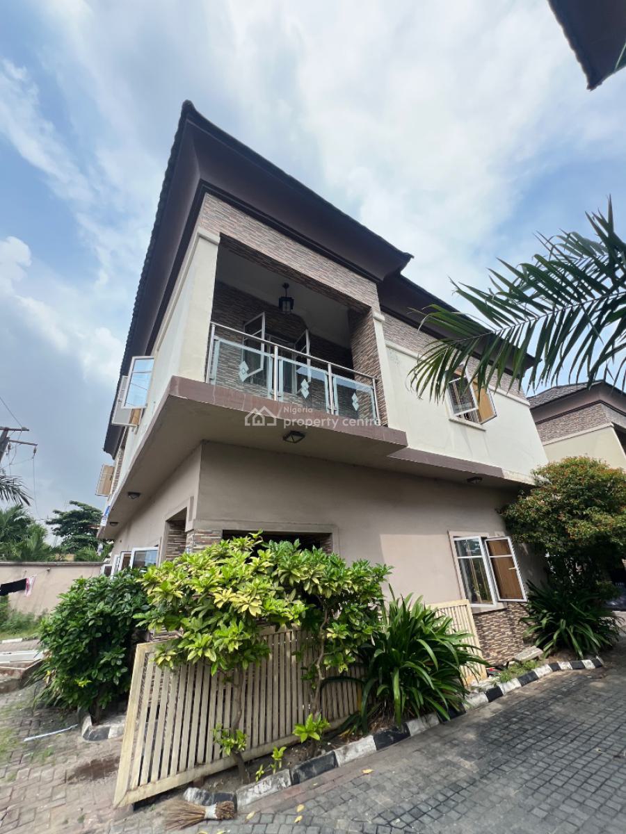 4 Bedroom Detached Duplex with Bq, Chevron, Lekki, Lagos, Detached Duplex for Rent