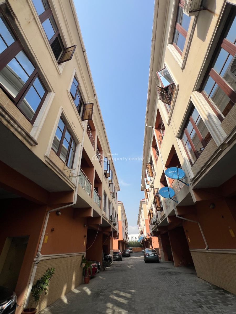 Standard 4 Bedroom Terrace Duplex, Ikate, Lekki, Lagos, Terraced Duplex for Rent