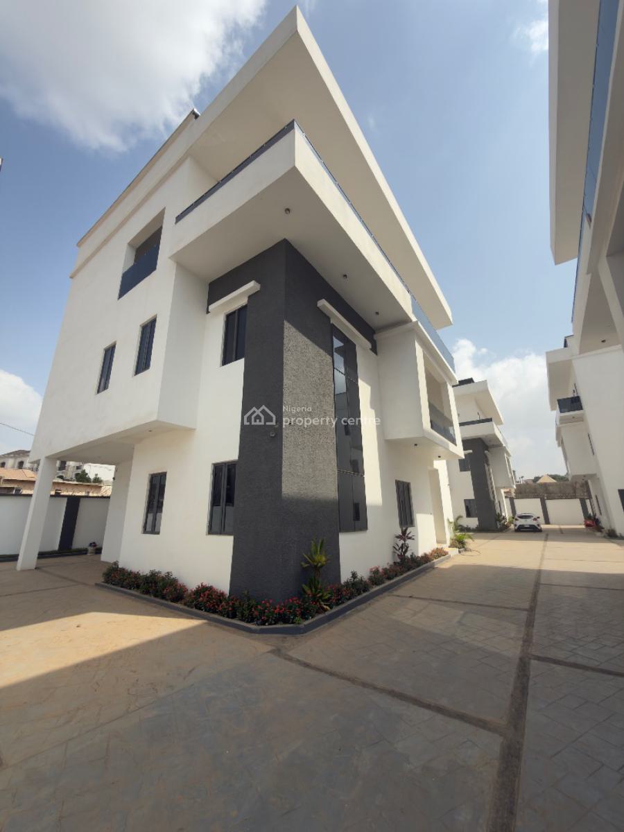 Luxury 4 Bedroom Detached Duplex with Bq, Guzape District, Abuja, Detached Duplex for Sale