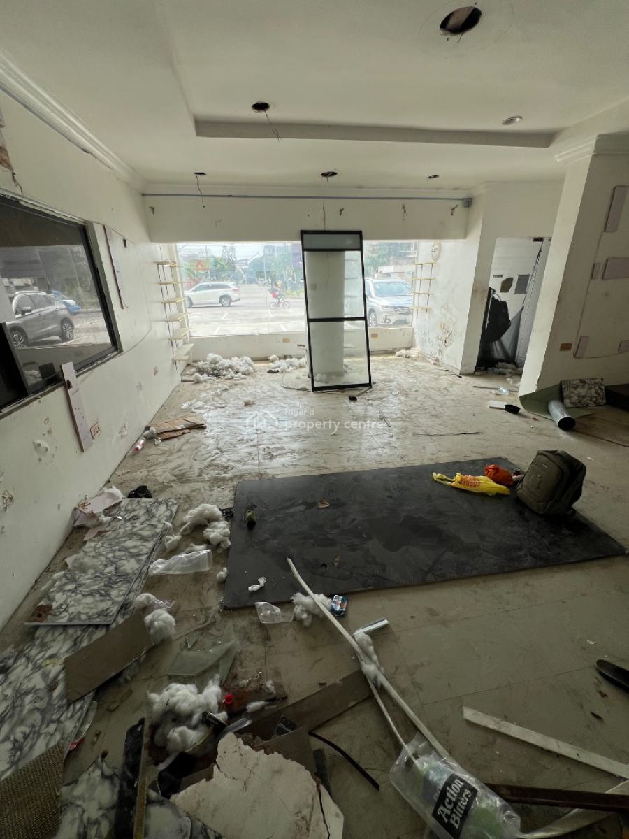 Best-located Full Ground Floor Commercial Space, Lekki Phase 1, Lekki, Lagos, Commercial Property for Rent