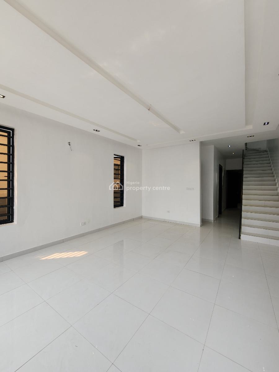 Nicely Built 4 Bedroom Terrace Duplex with Bq in a Secured Estate, Ikota, Lekki, Lagos, Terraced Duplex for Sale