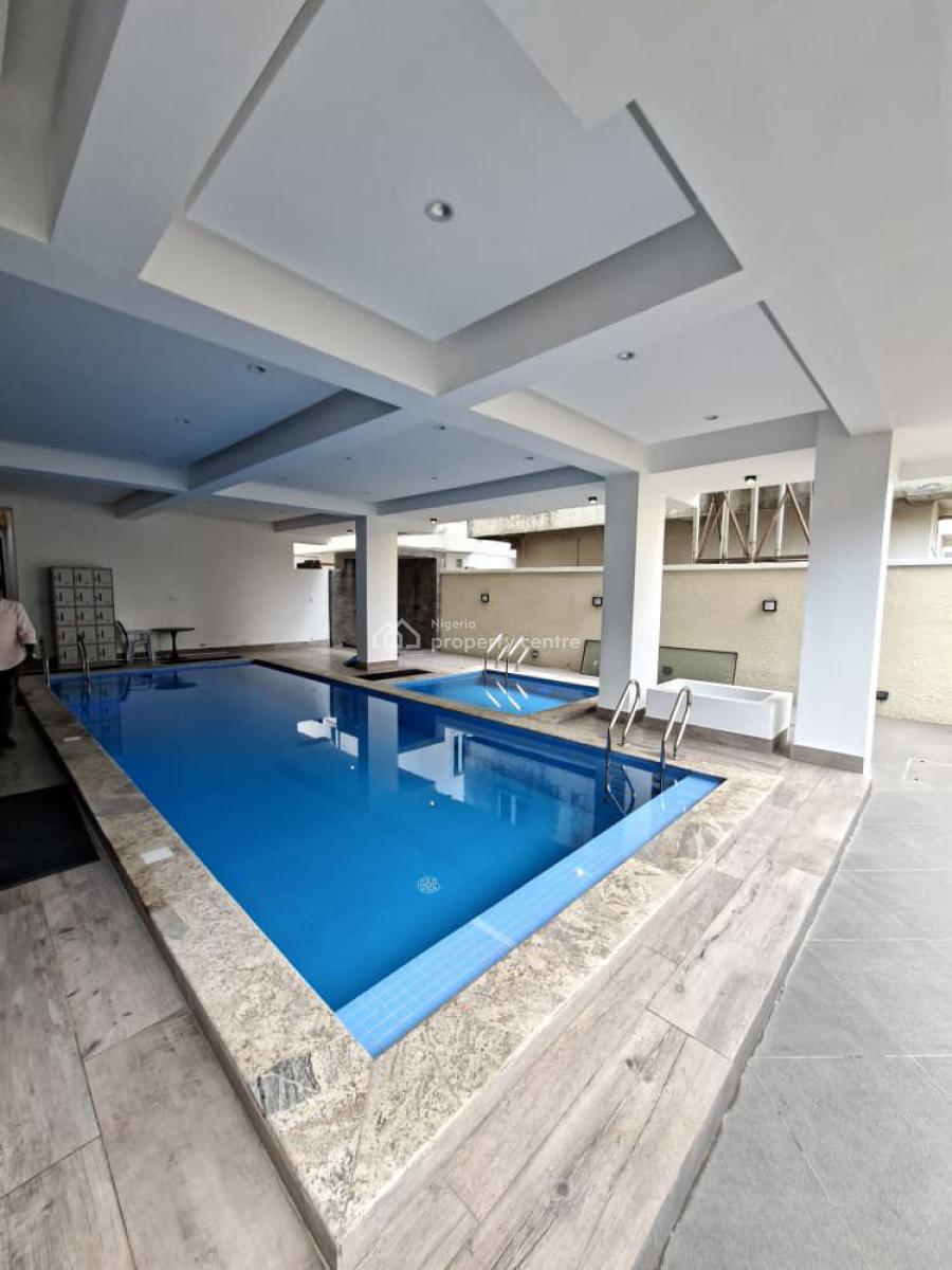 Fully Serviced 3 Bedroom Flat with Pool, Gym in a Secure Estate, Lekki Phase 1, Lekki, Lagos, Flat / Apartment for Rent