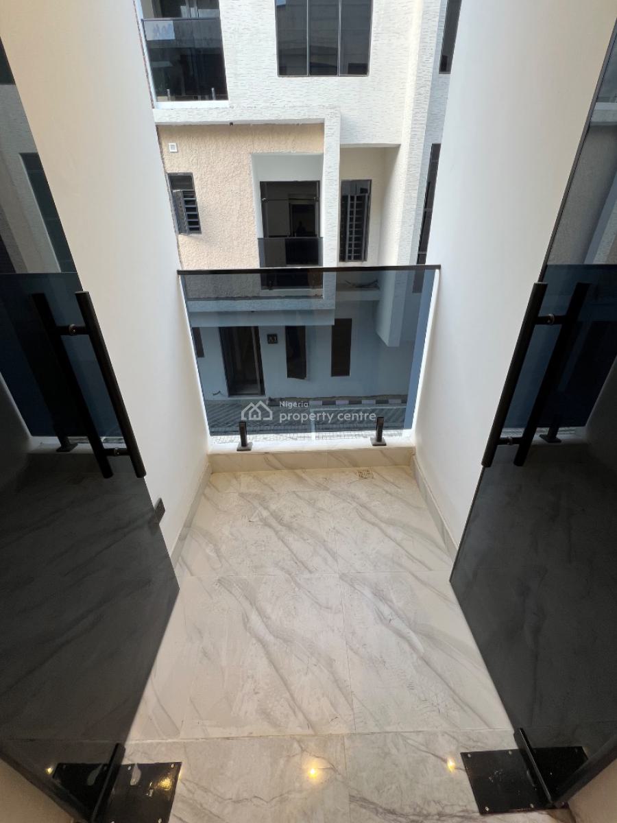 Super-luxury 4-bedroom Smart Terrace Duplex with 1-bedroom Bq., Lekki Phase 1, Lekki, Lagos, House for Sale