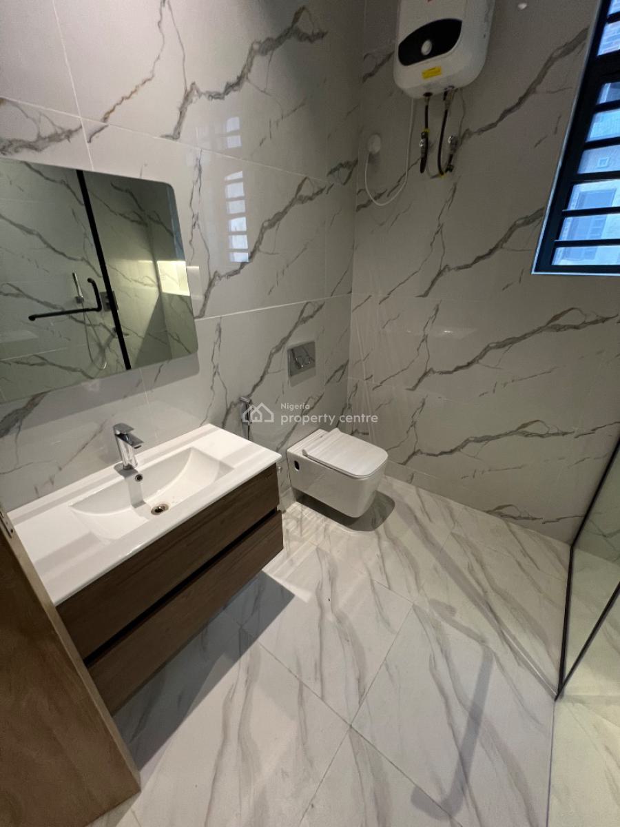 Super-luxury 4-bedroom Smart Terrace Duplex with 1-bedroom Bq., Lekki Phase 1, Lekki, Lagos, House for Sale