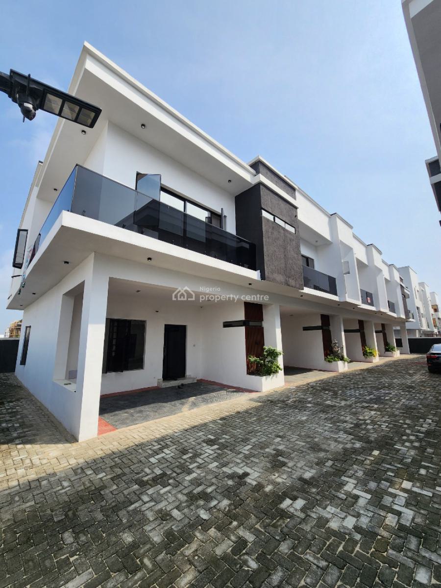 Beautiful 3 Bedroom Terrace Duplex with a Bq, Ikota, Lekki, Lagos, Terraced Duplex for Sale