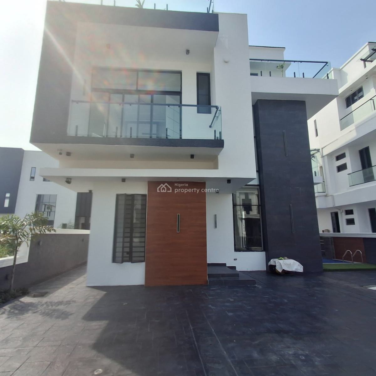 Five Bedroom Fully Detached Duplex, Megamound Estate, Ikota, Lekki, Lagos, Detached Duplex for Sale