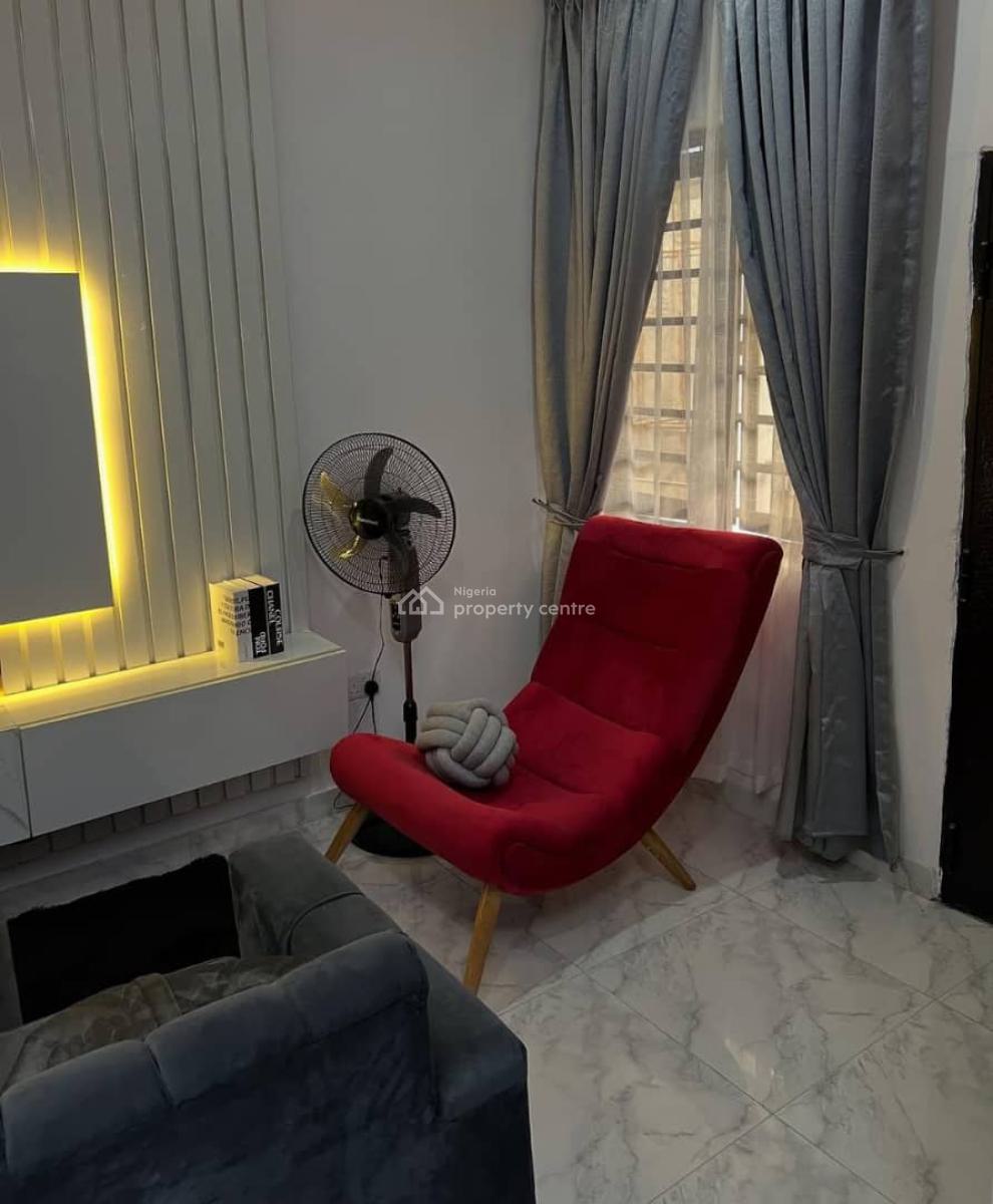 1 Bedroom Furnished Weekly Apartment, Ado, Ajah, Lagos, Mini Flat (room and Parlour) Short Let