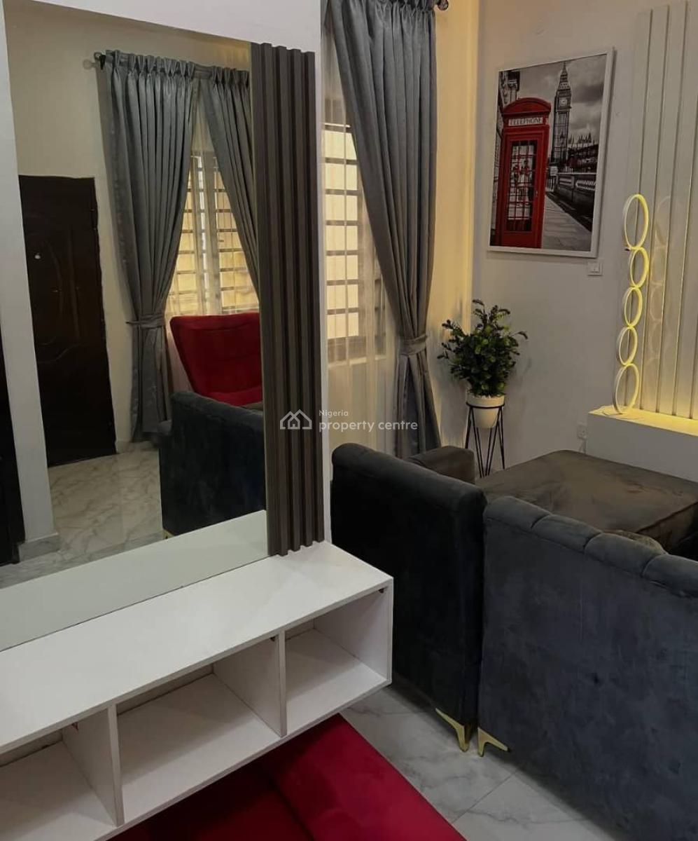 1 Bedroom Furnished Weekly Apartment, Ado, Ajah, Lagos, Mini Flat (room and Parlour) Short Let