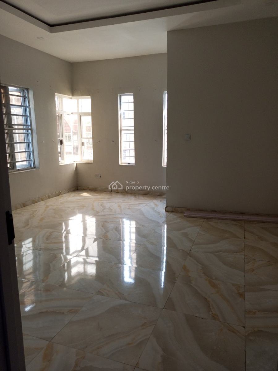 Sharp 4 Bedroom with Bq and Security House, Self Compound, Ologolo, Lekki, Lagos, Terraced Duplex for Rent