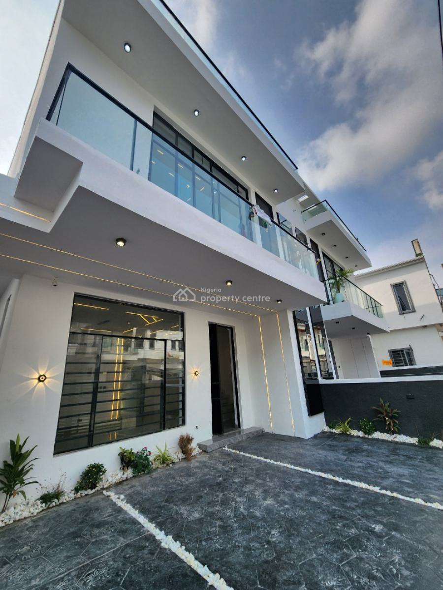 Luxury 4 Bedroom Semi Detached Duplex with Bq in a Secured Estate, Ikota, Lekki, Lagos, Semi-detached Duplex for Sale