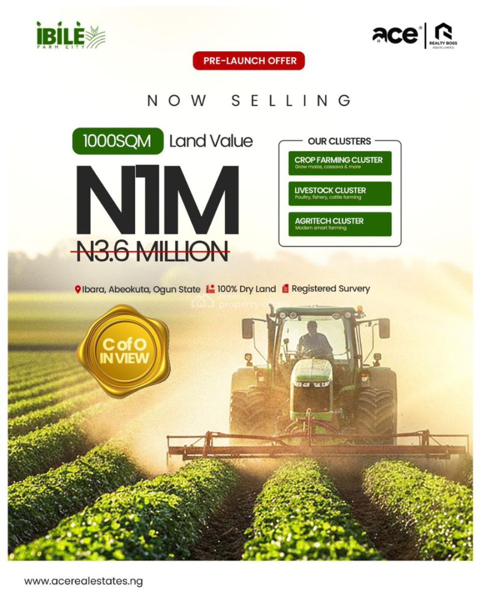 Most Affordable Land Strategically Located, Ibile City & Resort Imota, Ikorodu, Abeokuta North, Ogun, Mixed-use Land for Sale