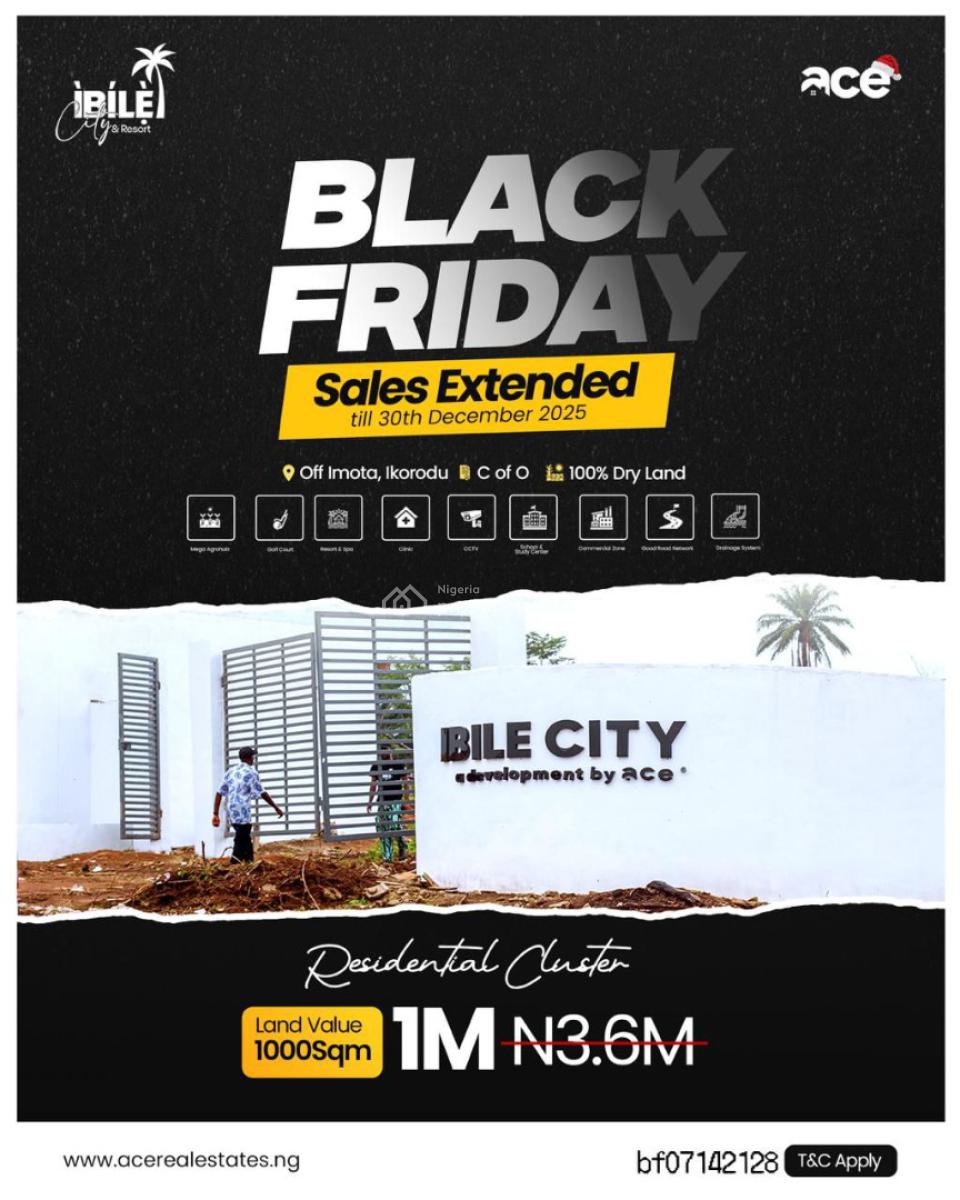 Most Affordable Land Strategically Located, Ibile City & Resort Imota, Ikorodu, Abeokuta North, Ogun, Mixed-use Land for Sale