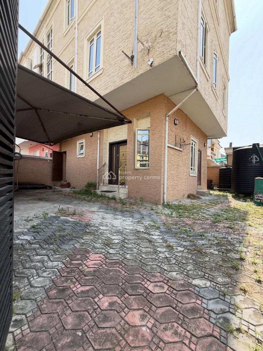 Spacious 4 Bedroom Semi Detached Duplex, Chevron, Lekki, Lagos, Semi-detached Duplex for Rent