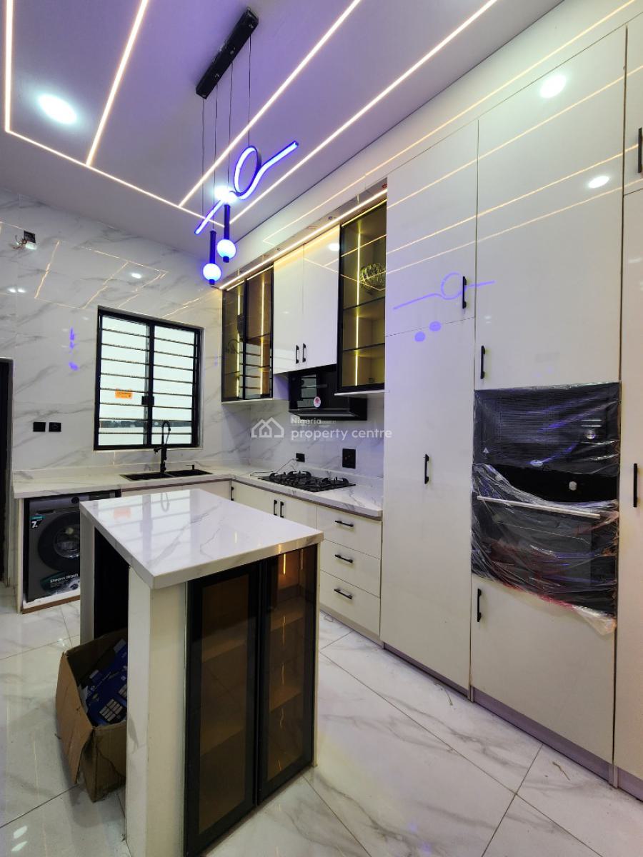 Luxury 5 Bedroom Detached Duplex with Bq, Pool in a Secured Estate, Ikota, Lekki, Lagos, Detached Duplex for Sale