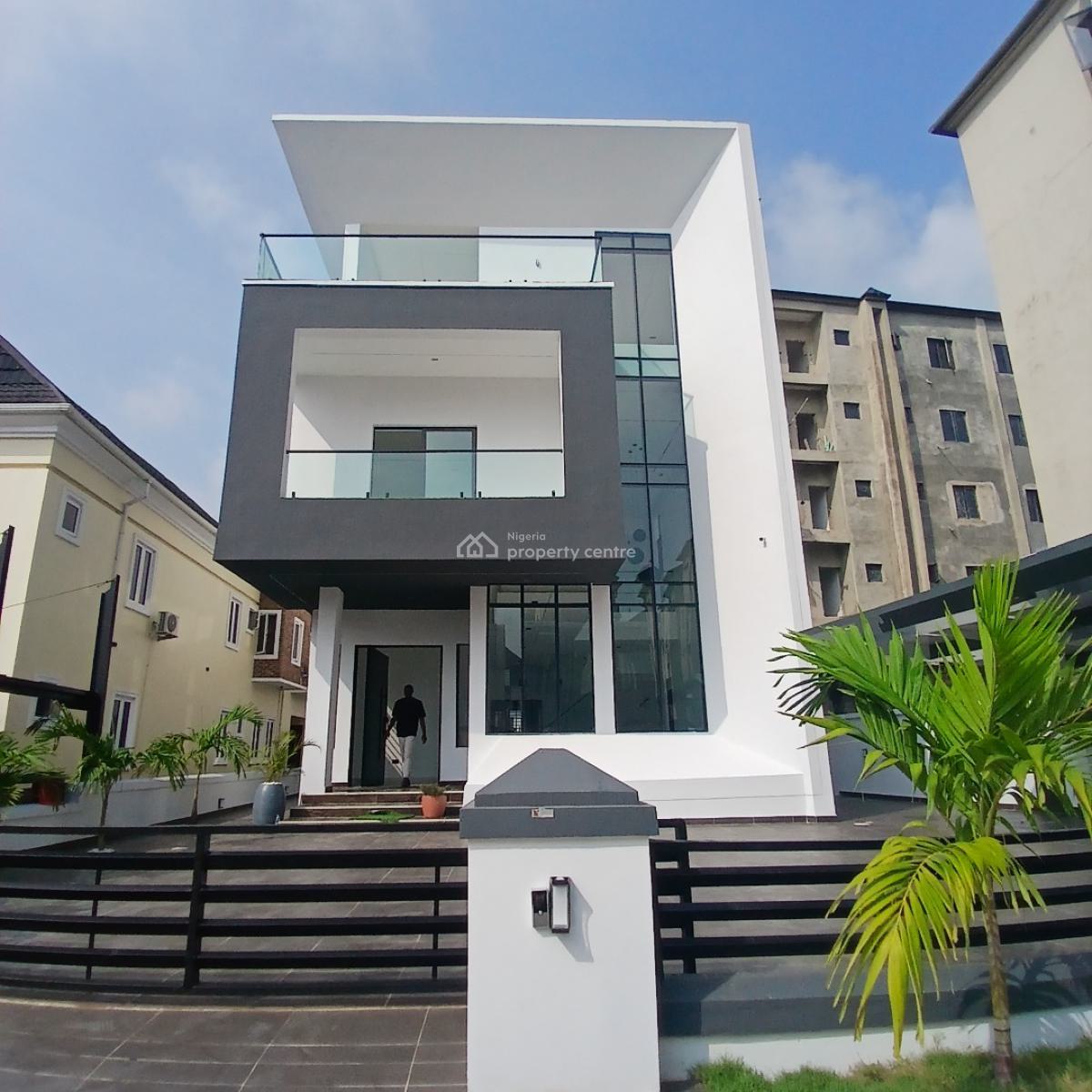 Majestic 5 Bedroom Detached Duplex with Pool and Rooftop, Ikota, Lekki, Lagos, Detached Duplex for Sale