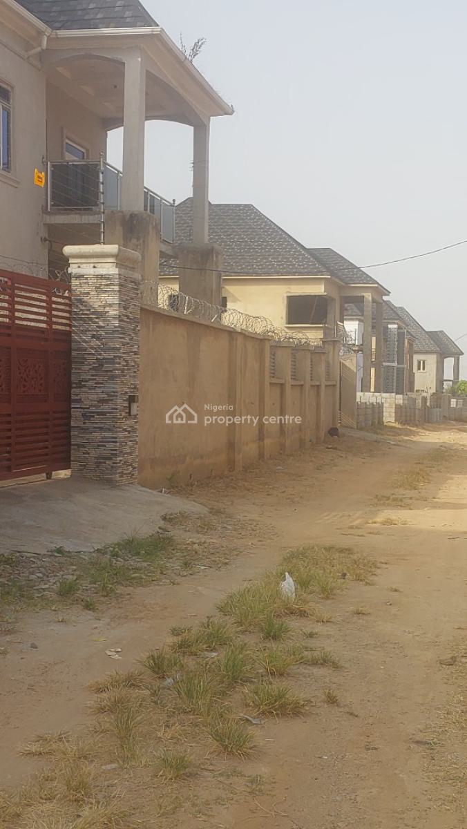 a 500sqm of Land for a 4 Bedroom Detached Duplex with Bq, Side View, Estate, Phase 1, Lugbe District, Abuja, Residential Land for Sale