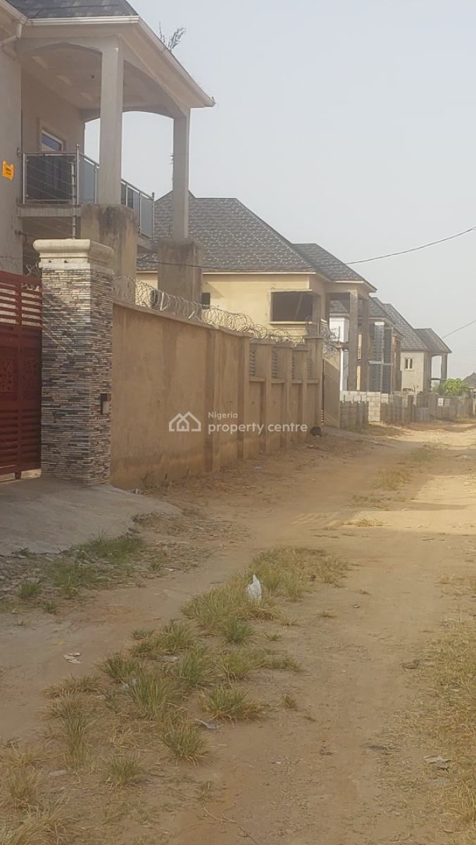 a 500sqm of Land for a 4 Bedroom Detached Duplex with Bq, Side View, Estate, Phase 1, Lugbe District, Abuja, Residential Land for Sale