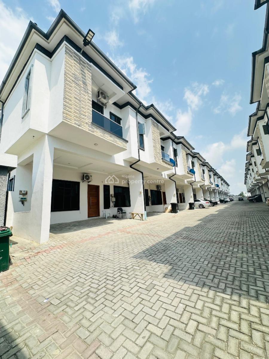 Modern 4 Bedroom Terrace Duplex with No Bq, Vgc, Lekki, Lagos, Flat / Apartment for Rent