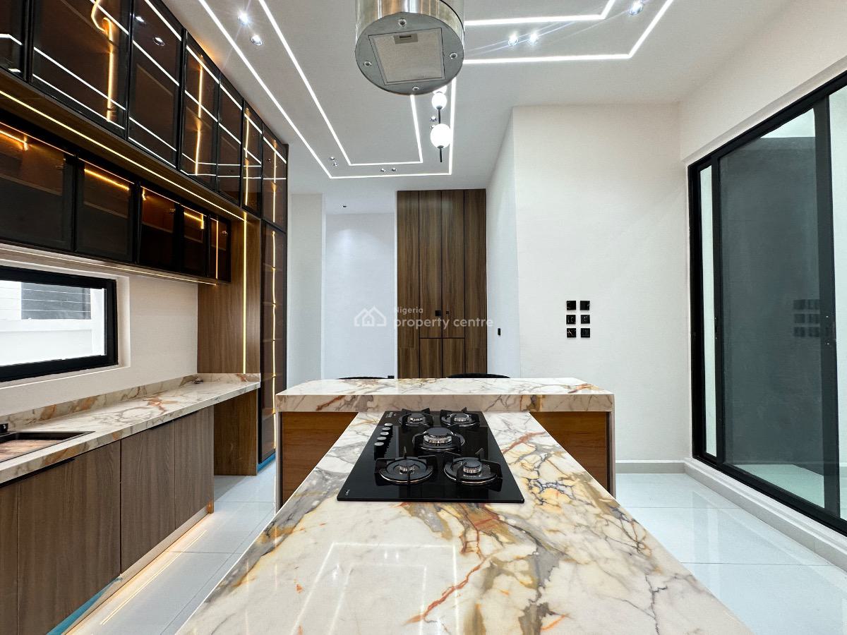 Stunning & Classic 5 Bedroom Detached Duplex with Pool, Gym & Bq, Ikota, Lekki, Lagos, Detached Duplex for Sale