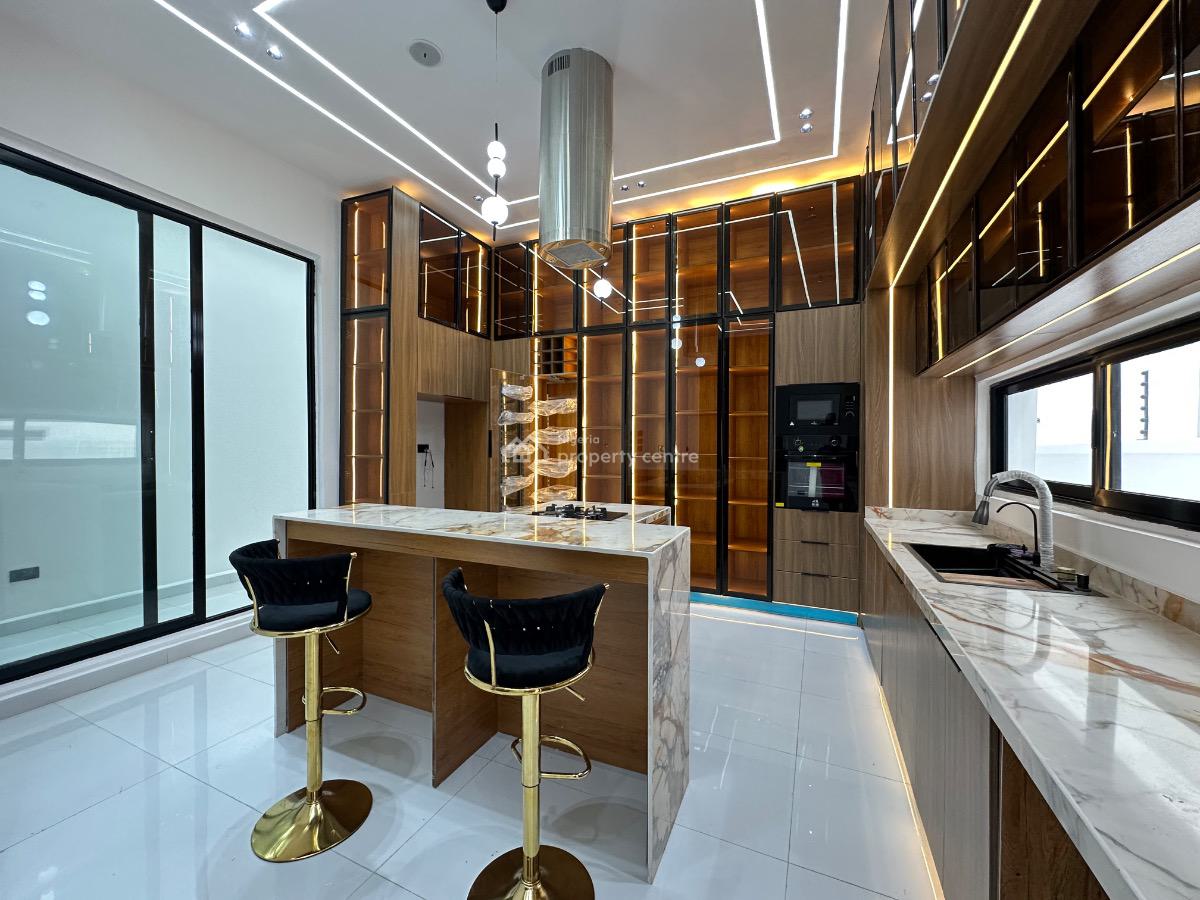 Stunning & Classic 5 Bedroom Detached Duplex with Pool, Gym & Bq, Ikota, Lekki, Lagos, Detached Duplex for Sale