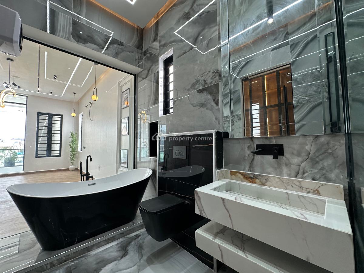 Stunning & Classic 5 Bedroom Detached Duplex with Pool, Gym & Bq, Ikota, Lekki, Lagos, Detached Duplex for Sale