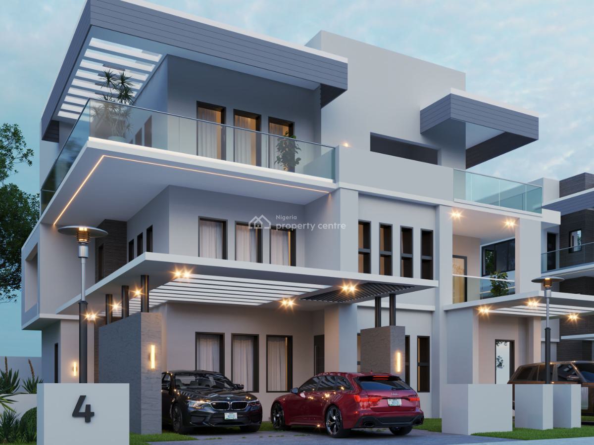 Luxury Spacious 5 Bedroom Fully Detached Unit, Just Off Murtala Mohammed Expressway, Next to Palm Springs Estate, Maitama District, Abuja, Detached Duplex for Sale