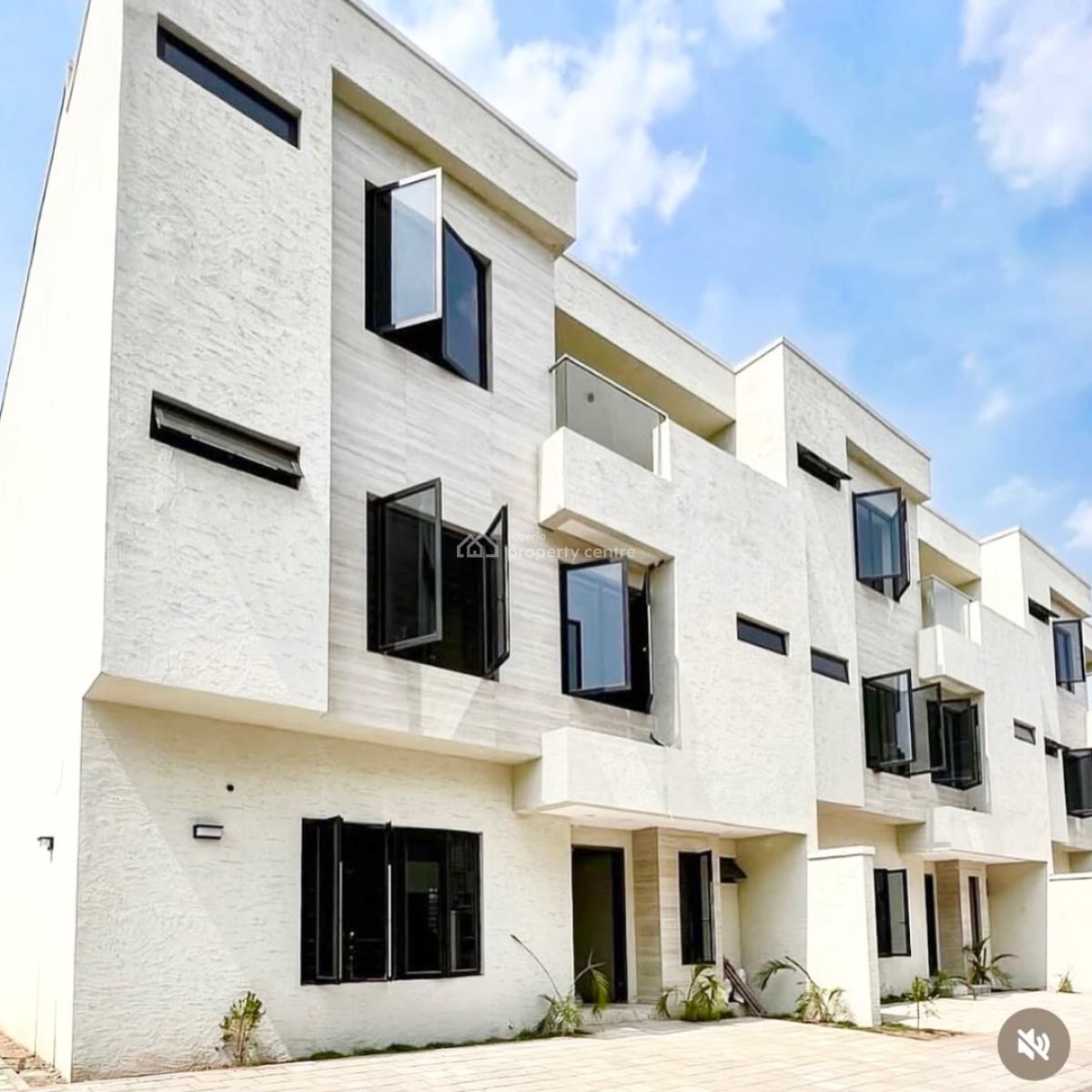 Luxury 5 Bedroom Terraced Duplex, Jahi, Abuja, Terraced Duplex for Sale