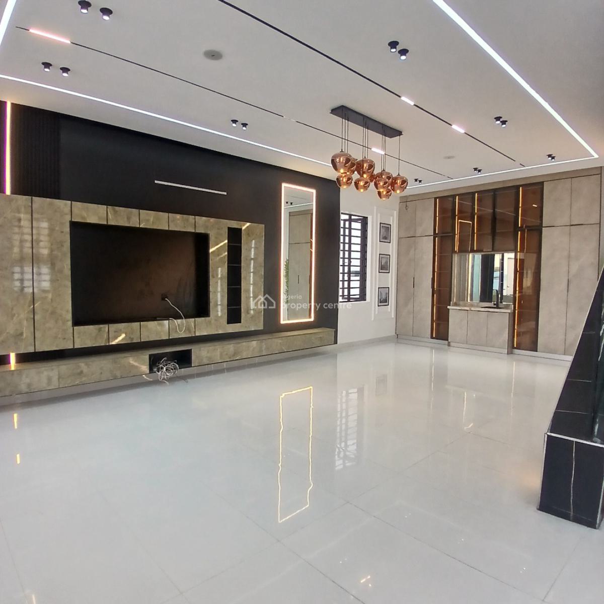 Luxury 5 Bedroom Detached Duplex with Pool and Bq, Ikota, Lekki, Lagos, Detached Duplex for Sale