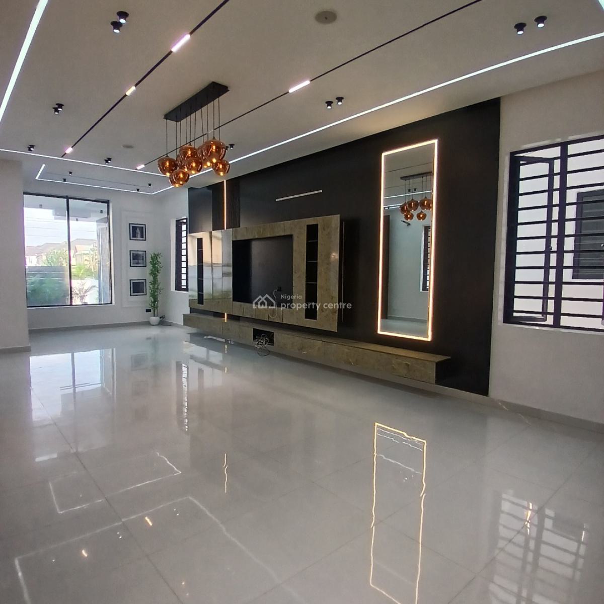 Luxury 5 Bedroom Detached Duplex with Pool and Bq, Ikota, Lekki, Lagos, Detached Duplex for Sale