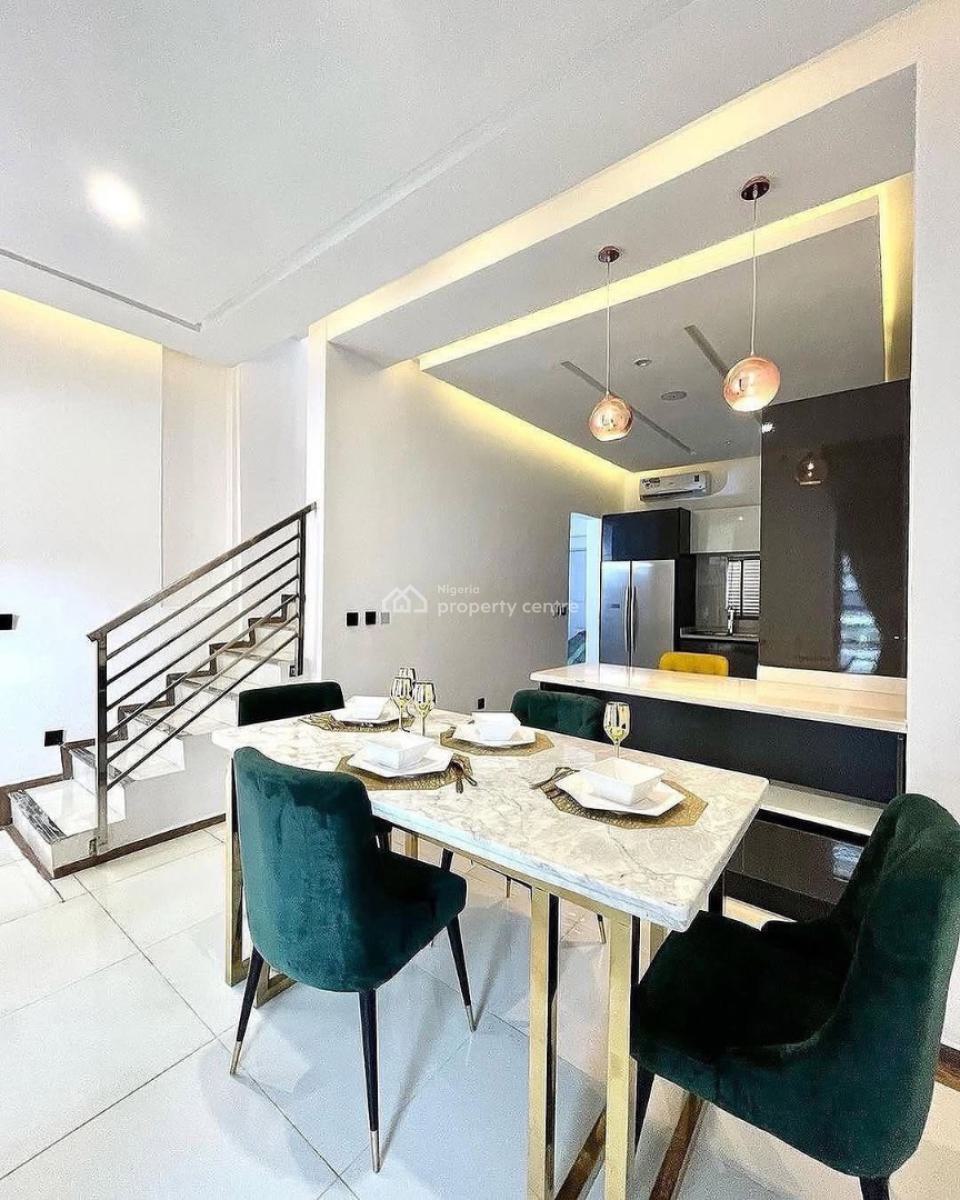 Serviced 4 Bedroom Terrace Duplex, Ikate Elegushi, Lekki, Lagos, Flat / Apartment for Rent