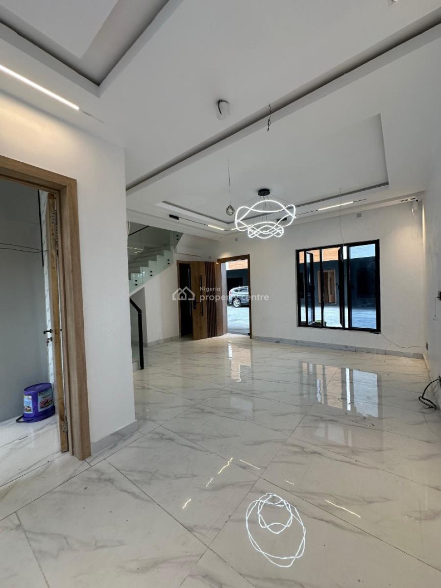 Elegantly Built 4 Bedroom Terrace Duplex with Bq,swimming Pool & Gym, Lekki Phase 1, Lekki, Lagos, Terraced Duplex for Rent