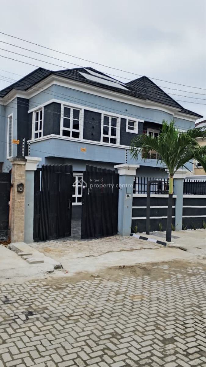 Elegant 5 Bedroom Fully Detached Duplex with a Room Bq, in a Highly Se, Igbo Efon, Lekki, Lagos, Detached Duplex for Sale