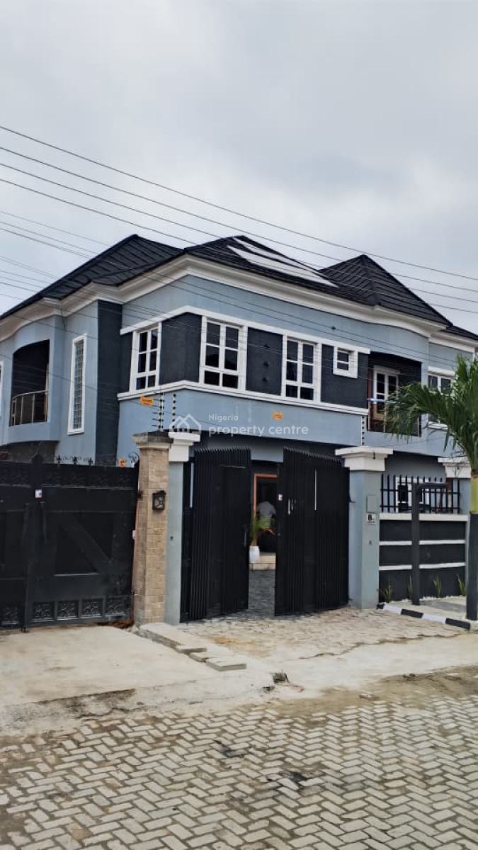 Elegant 5 Bedroom Fully Detached Duplex with a Room Bq, in a Highly Se, Igbo Efon, Lekki, Lagos, Detached Duplex for Sale