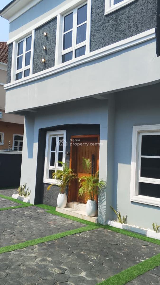 Elegant 5 Bedroom Fully Detached Duplex with a Room Bq, in a Highly Se, Igbo Efon, Lekki, Lagos, Detached Duplex for Sale