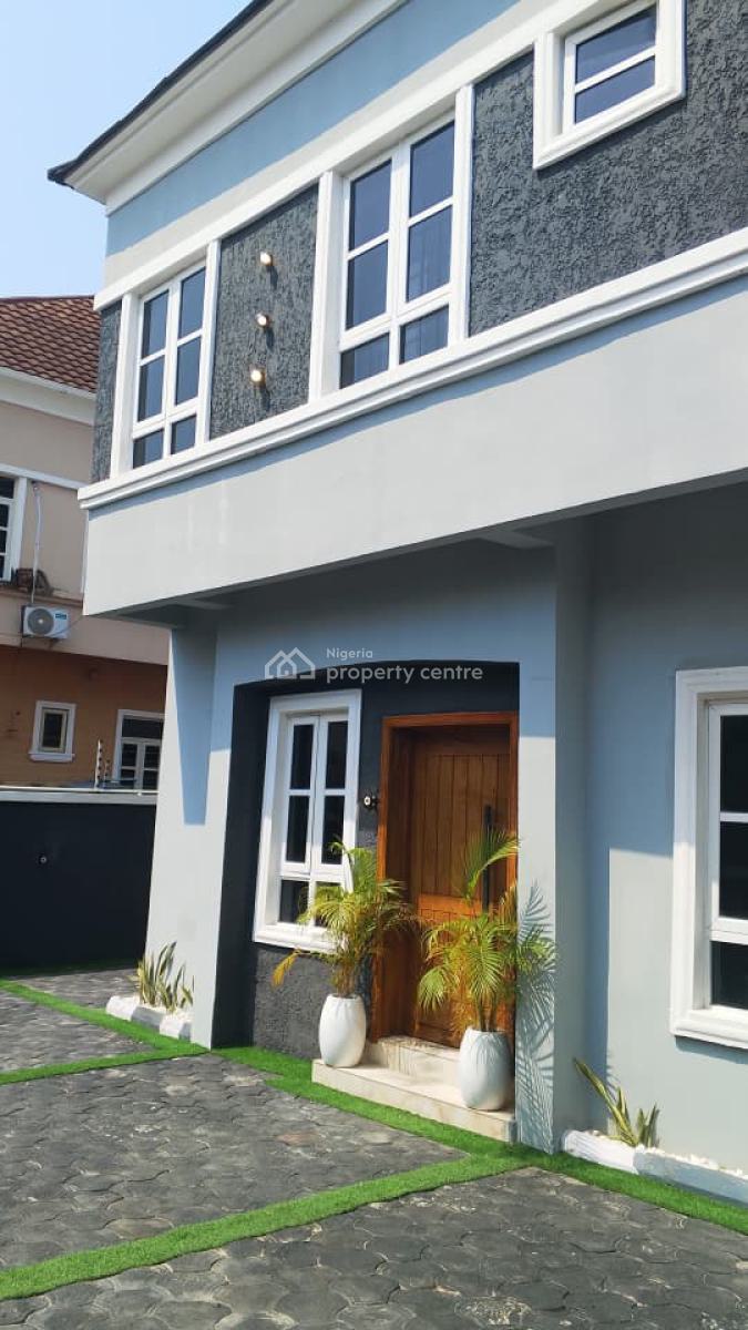 Elegant 5 Bedroom Fully Detached Duplex with a Room Bq, in a Highly Se, Igbo Efon, Lekki, Lagos, Detached Duplex for Sale