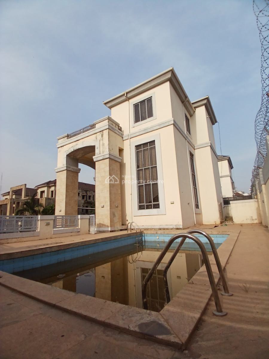 Under Renovation, 6 Bedroom Mansion with Swimming Pool, Asokoro Abuja Diplomatic Zone, Asokoro District, Abuja, Detached Duplex for Rent