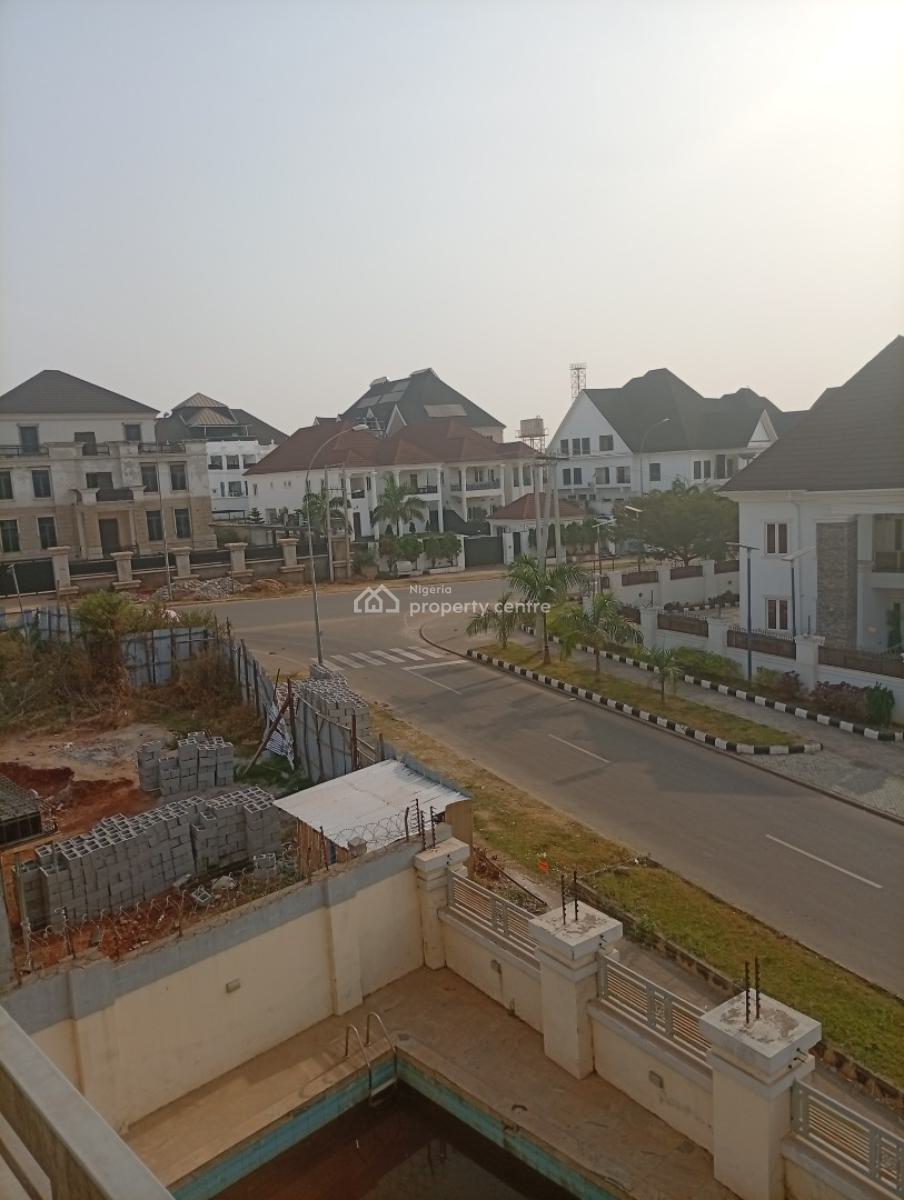 6 Bedroom Fully Detached Duplex with Bq and a Pool, Asokoro District, Abuja, Detached Duplex for Rent