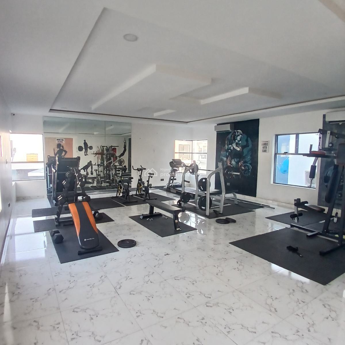 Luxury 4 Bedroom Terrace Duplex with Swimming Pool,gym, Chevron Toll Gate, Orchid Road, Lekki, Lagos, Terraced Duplex for Rent