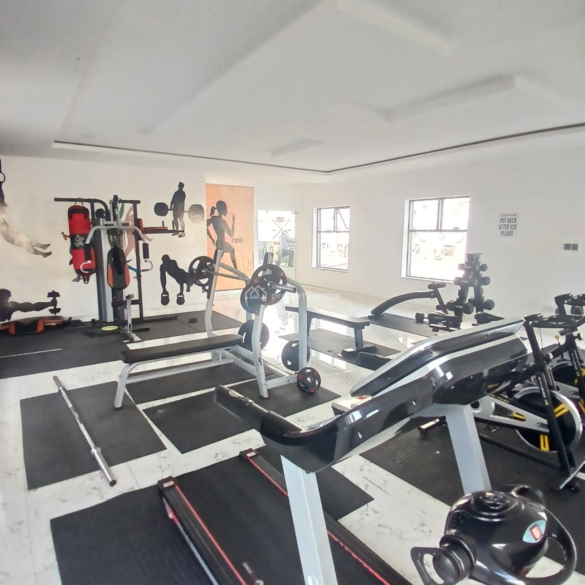 Luxury 4 Bedroom Terrace Duplex with Swimming Pool,gym, Chevron Toll Gate, Orchid Road, Lekki, Lagos, Terraced Duplex for Rent