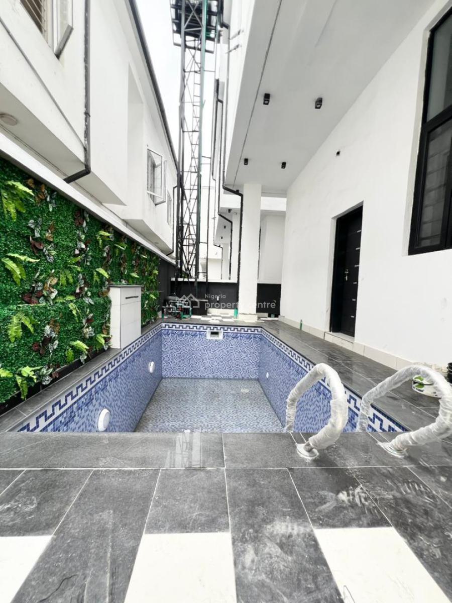 Luxury 5 Bedroom Fully Detached Duplex with Pool and Bq, Chevron, Lekki, Lagos, Detached Duplex for Sale