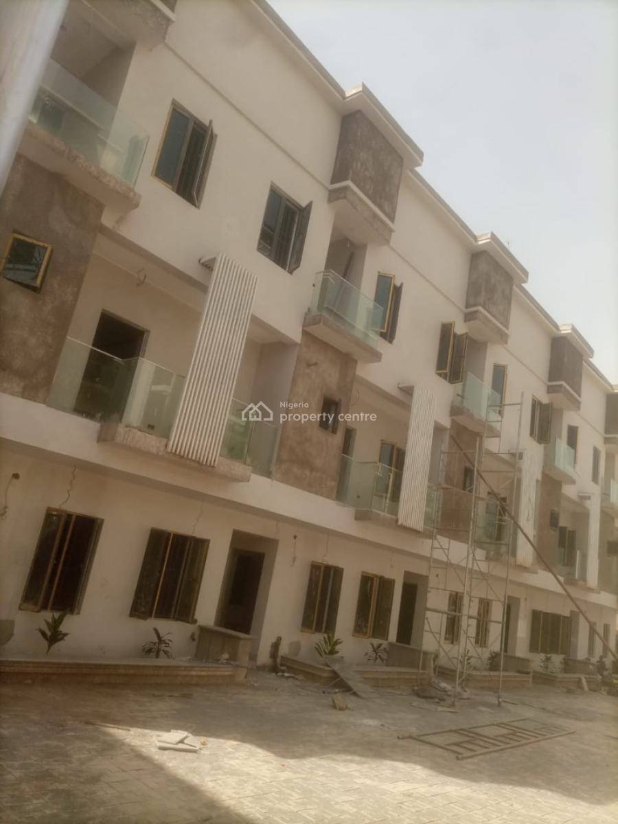 a Classic Four-bedroom House Features a Private Terrace, Jahi, Abuja, Terraced Duplex for Sale