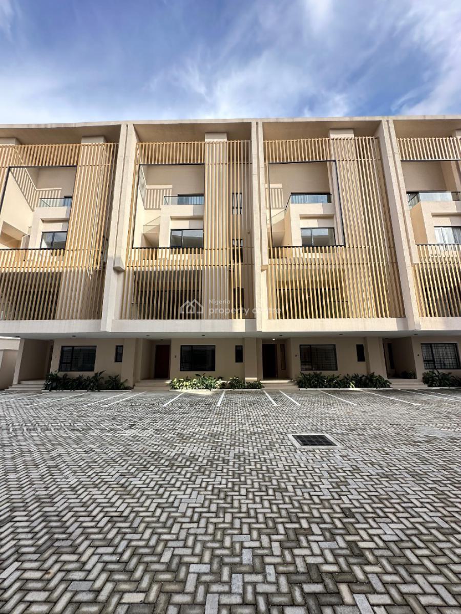 Newly Built 5 Bedrooms Fully Serviced Terraced Duplex, Banana Island, Ikoyi, Lagos, Terraced Duplex for Rent
