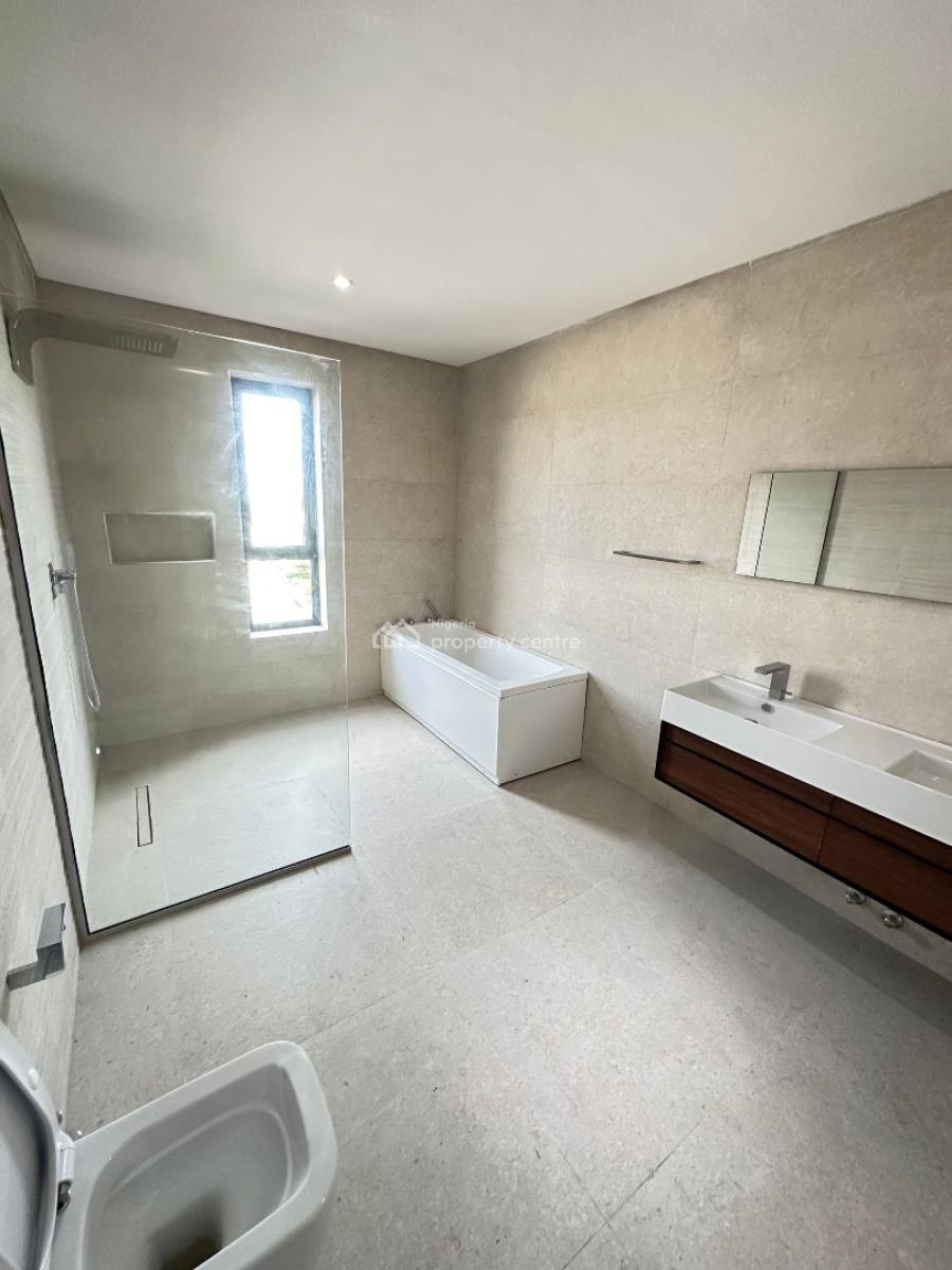 Newly Built 5 Bedrooms Fully Serviced Terraced Duplex, Banana Island, Ikoyi, Lagos, Terraced Duplex for Rent