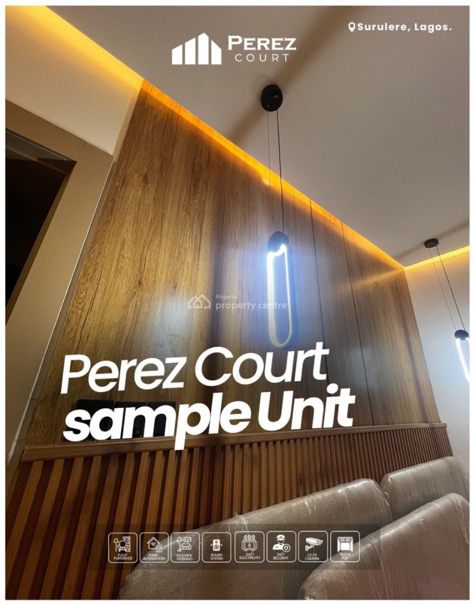 High-return Luxury Apartments -- Perez Court, Surulere, Surulere, Lagos, Flat / Apartment for Sale