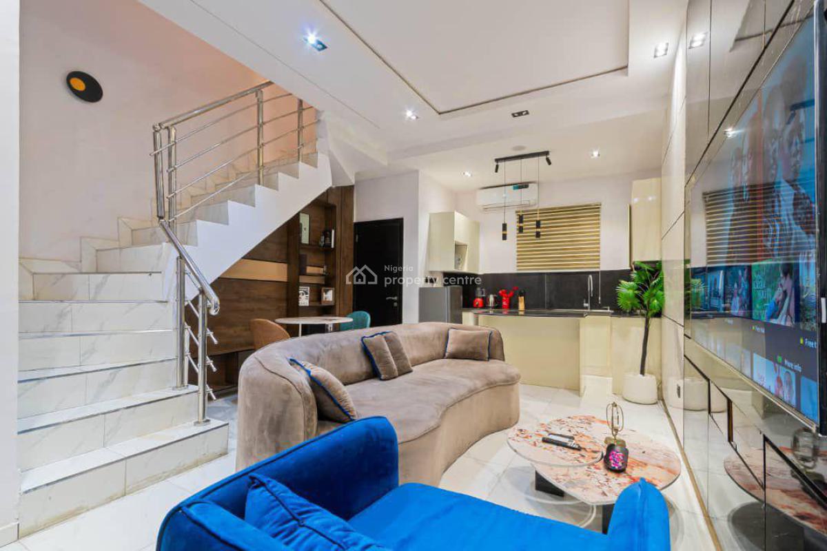 D Blue One Bedroom Luxury Apartment, Lekki, Lekki Phase 1, Lekki, Lagos, Mini Flat (room and Parlour) Short Let