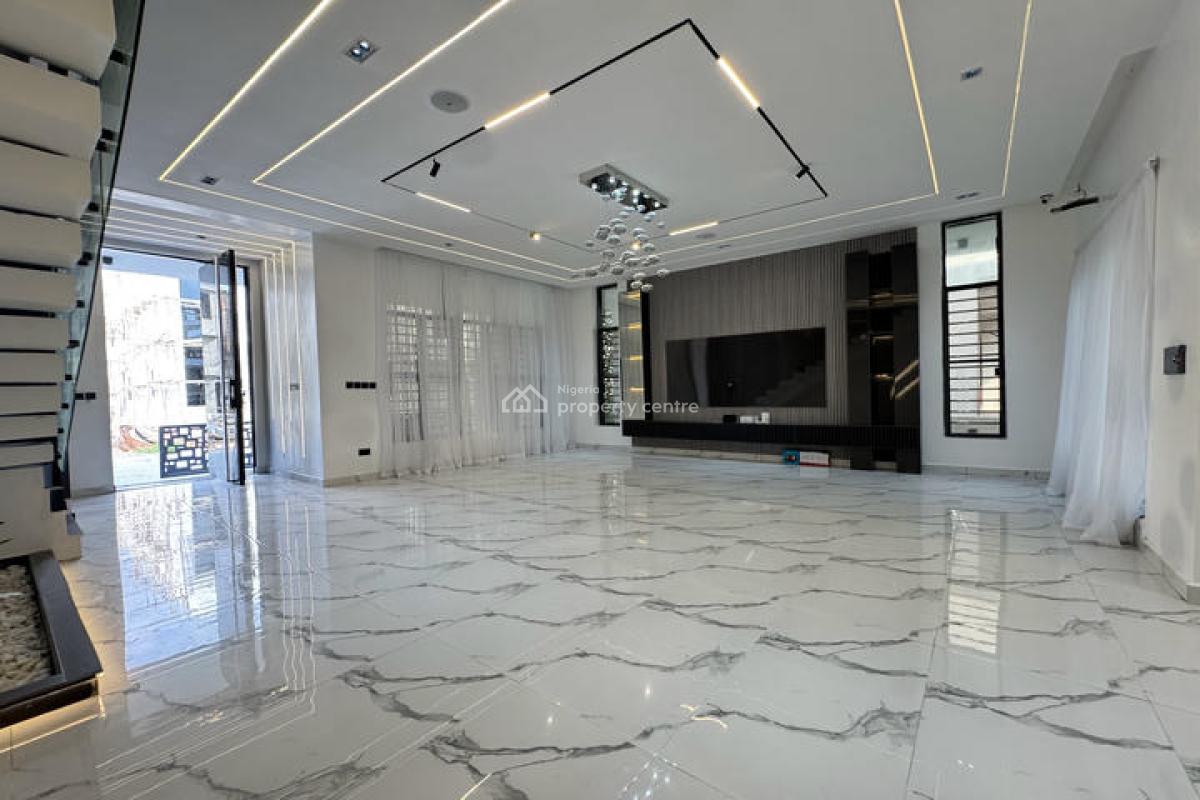 Luxury 5 Bedroom Detached House with Swimming Pool, Cinema and Bq, Lekki, Lagos, Detached Duplex for Sale